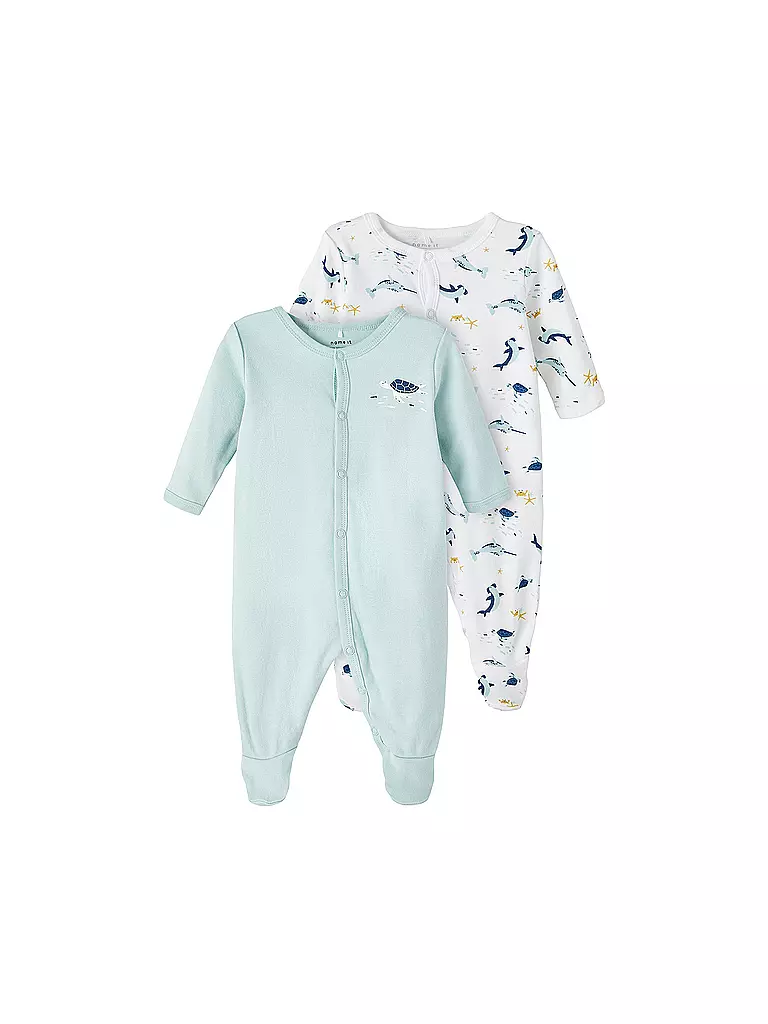 NAME IT | Pijama de bebé, paquete de 2 | Menta