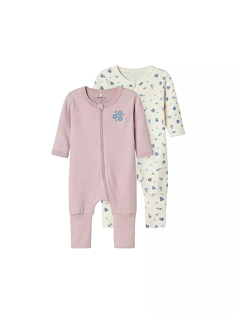 NAME IT | Pijama de bebé NBFNIGHTSUIT, paquete de 2 | Crema