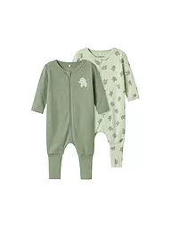 NAME IT | Pijama de bebé NBMNIGHTSUIT, paquete de 2 | Verde claro