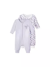 NAME IT | Pijama Entero de Bebé Paquete de 2  PURPLE FLOWER | Lila