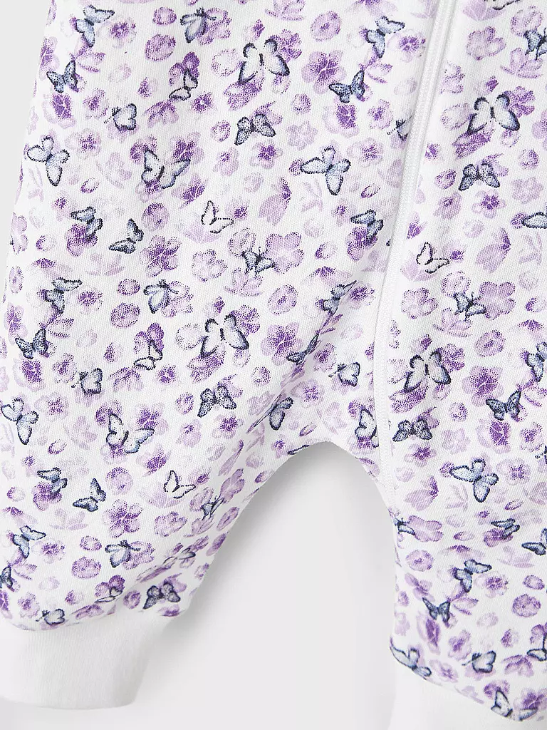 NAME IT | Pijama Entero de Bebé Paquete de 2  PURPLE FLOWER | 