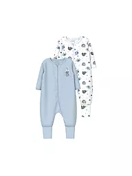 NAME IT | Pijama Entero de Bebé Paquete de 2 NBMNIGHTSUIT | Azul claro