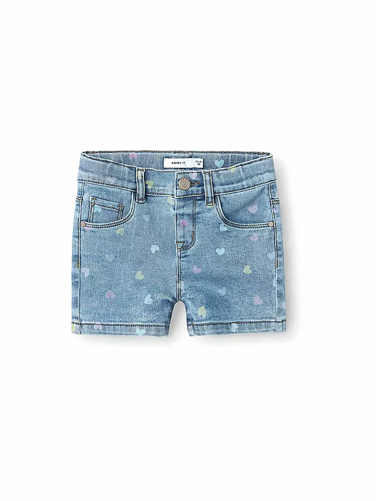 NAME IT | Shorts para niña NMFSALLI | Azul