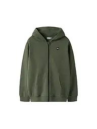 NAME IT | Sudadera con cremallera NKMVIMO para niño | Verde oscuro