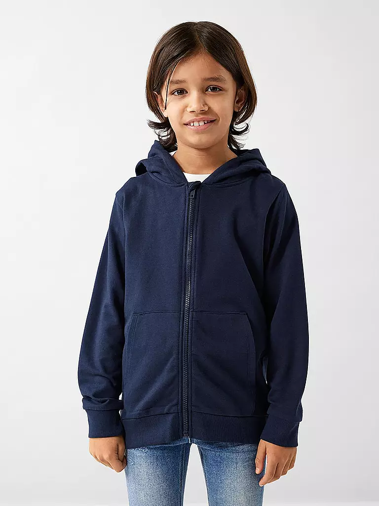 NAME IT | Sudadera con cremallera para niño NKMNESWEAT | Azul
