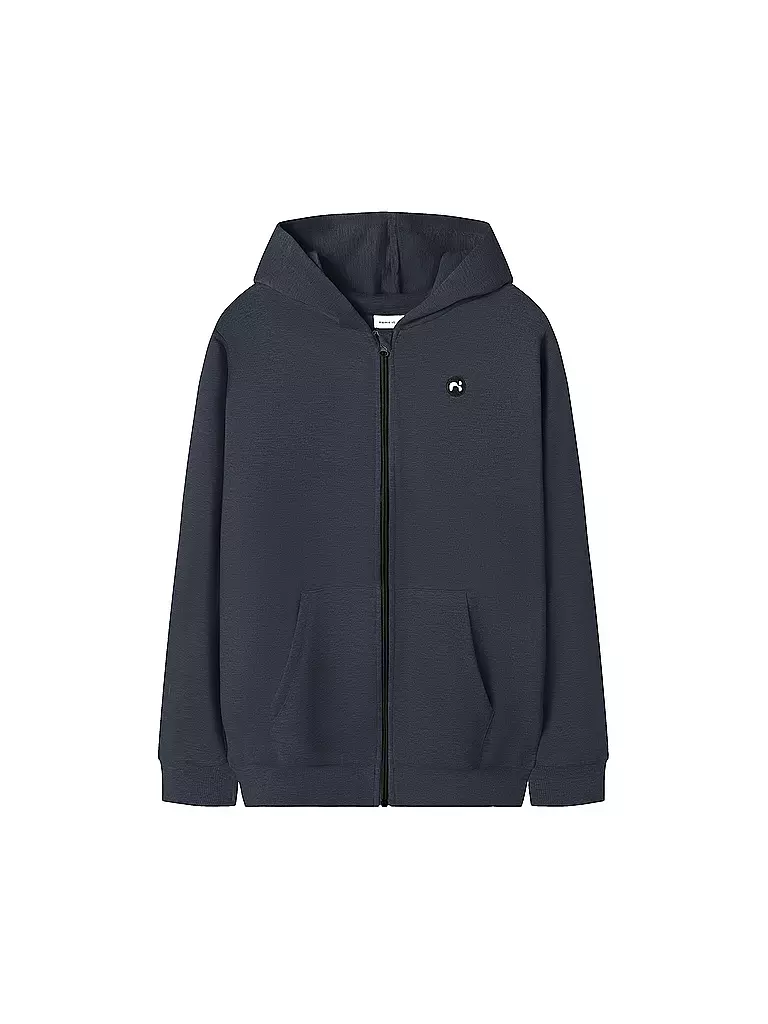 NAME IT | Sudadera con cremallera para niño NKMVIMO | Azul oscuro