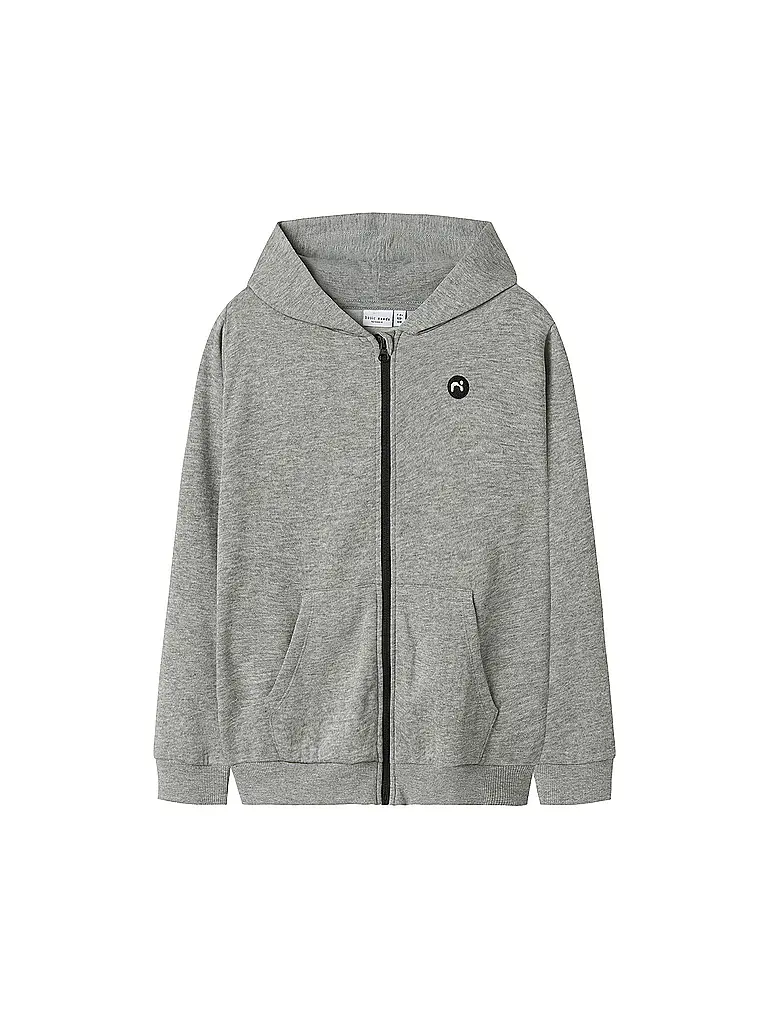 NAME IT | Sudadera con cremallera para niño NKMVIMO | Gris