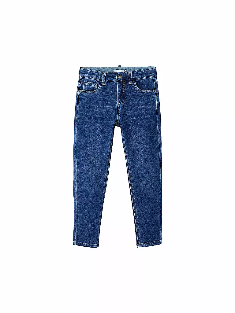 NAME IT | Vaqueros Baggy Fit NKMCALEB para niño | Azul