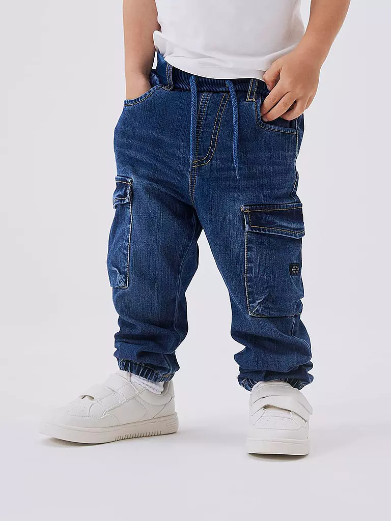 NAME IT | Vaqueros Baggy Fit NMMBEN para niño | Azul oscuro