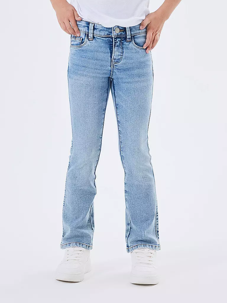 NAME IT | Vaqueros Boot Cut NKFPOLLY para niña | Azul claro