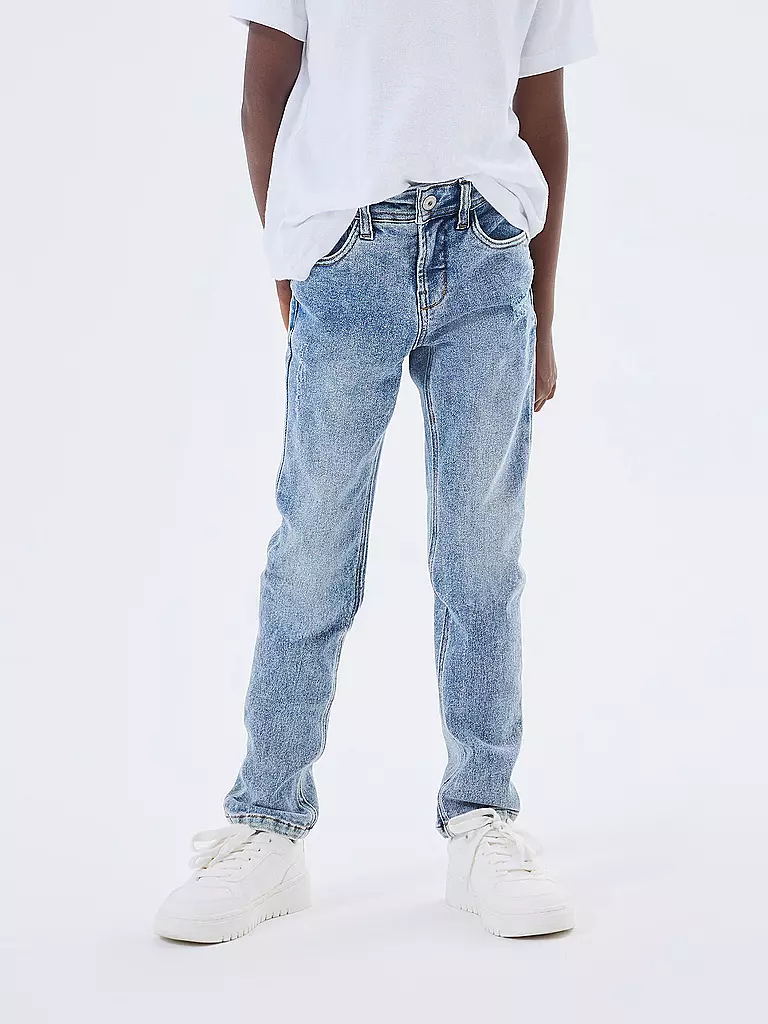 NAME IT | Vaqueros Extra Slim Fit NKMTHEO para niño | Azul claro