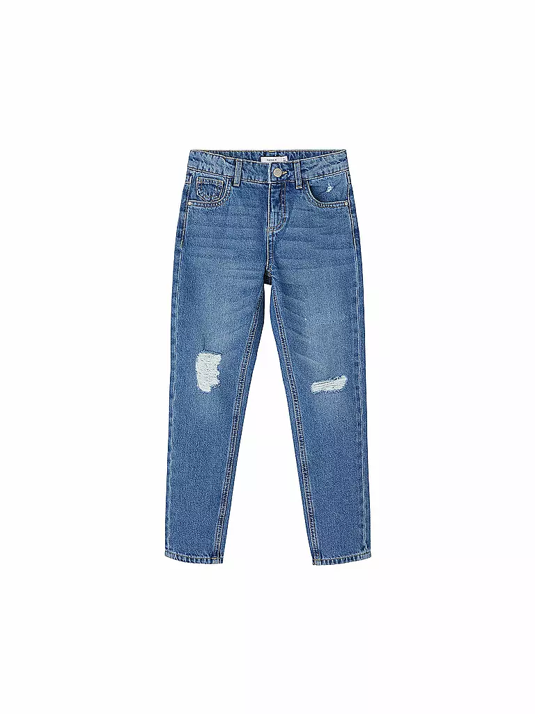 NAME IT | Vaqueros Mom Fit NKFROSE para niña | Azul