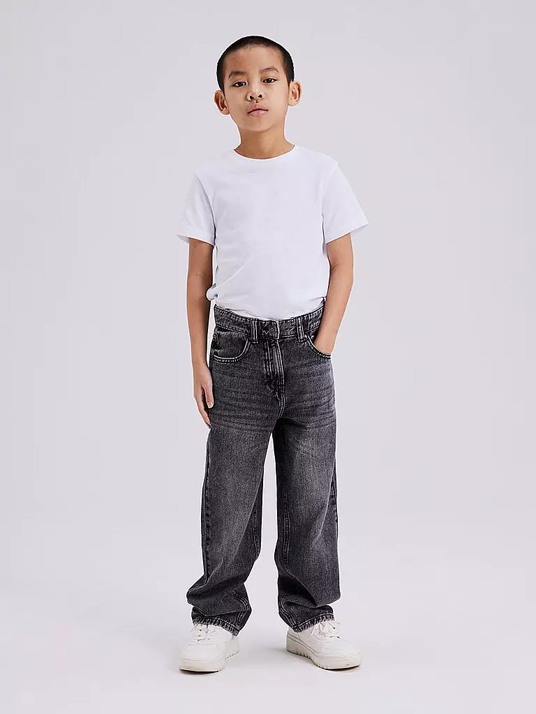 NAME IT | Vaqueros rectos para niño NKMRYAN | Gris
