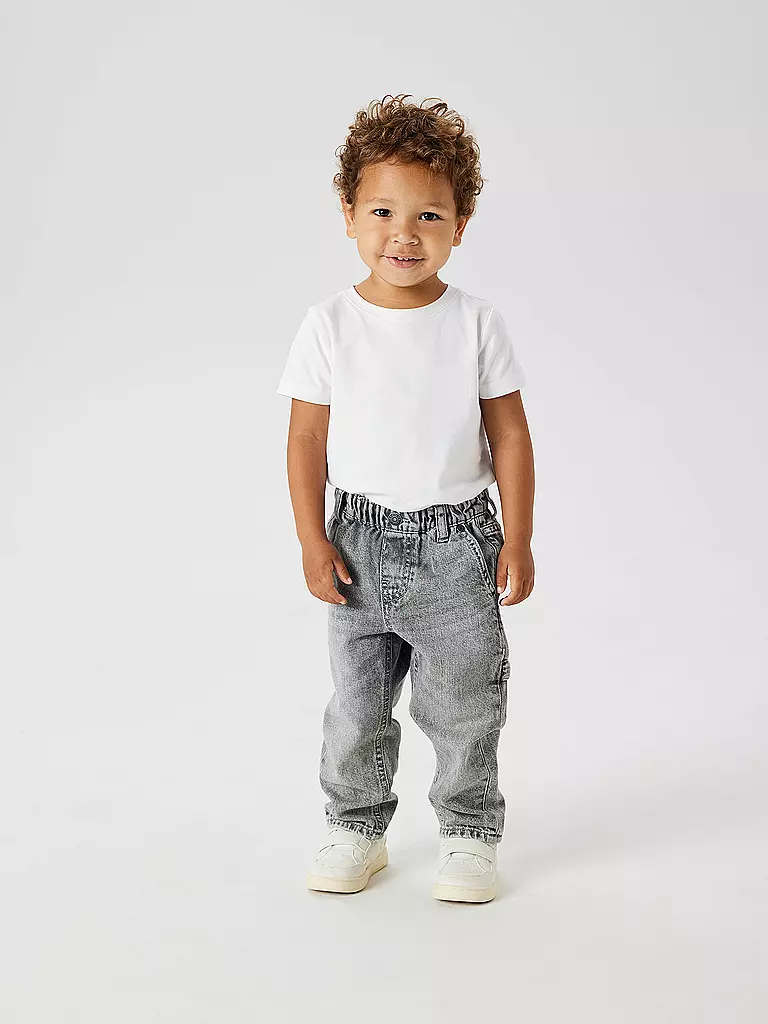 NAME IT | Vaqueros Regular Fit para niño | Gris