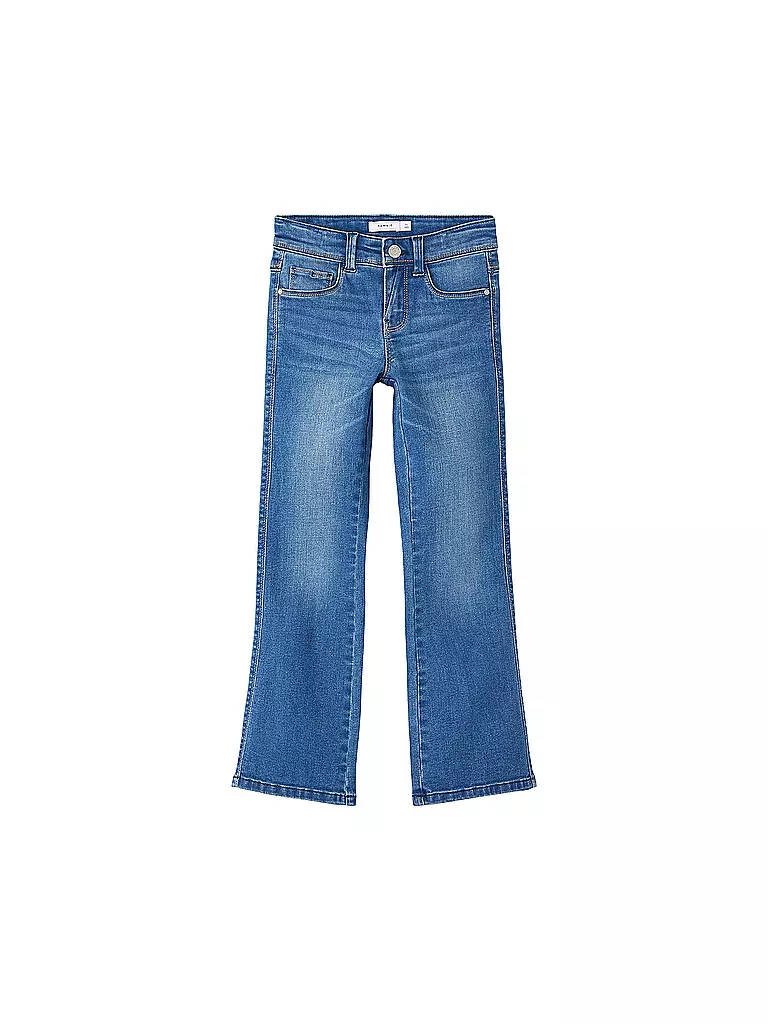 NAME IT | Vaqueros Skinny Bootcut Fit NKFPOLLY para niña | Azul oscuro