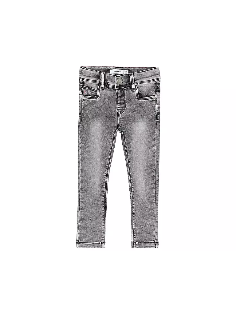 NAME IT | Vaqueros Skinny Fit para niña NMFPOLLY | Gris claro
