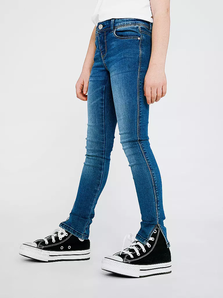 NAME IT | Vaqueros Slim Fit NKFPOLLY para niña | Azul oscuro