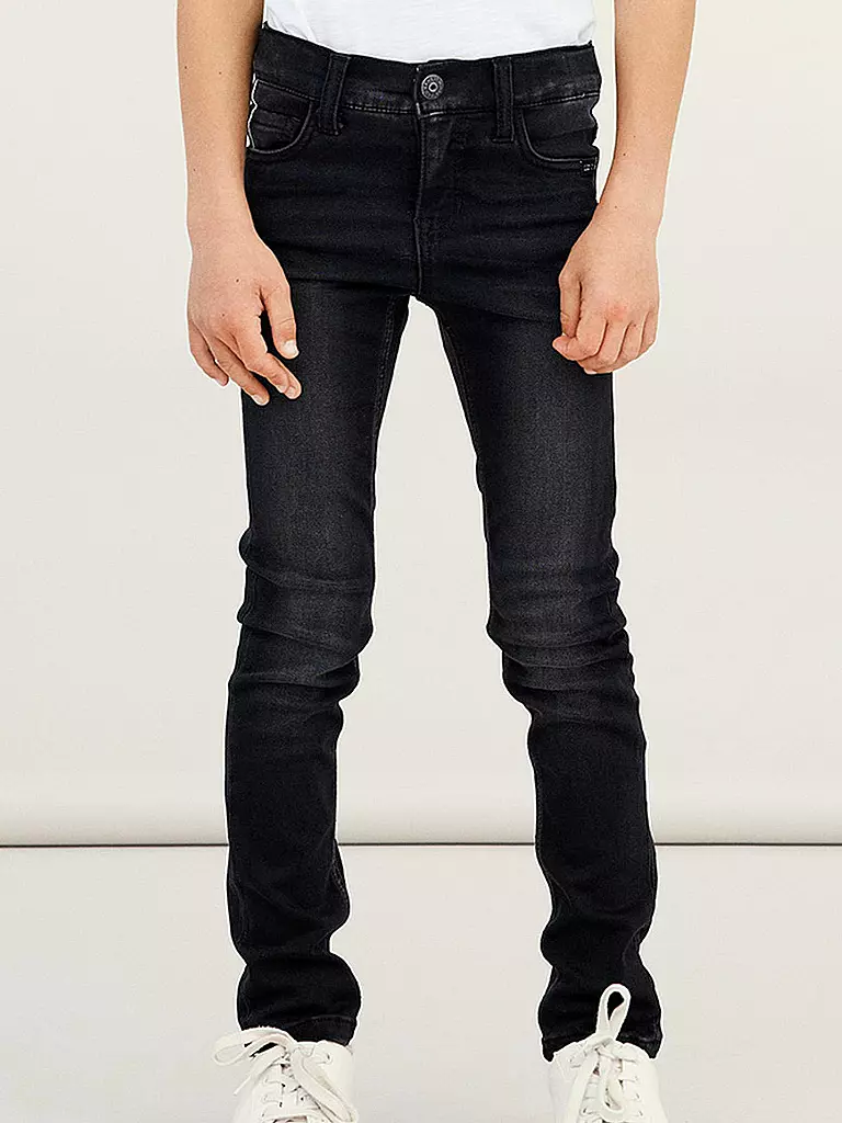 NAME IT | Vaqueros Slim Fit NKMTHEO para niño | Negro