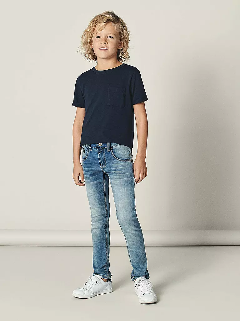 NAME IT | Vaqueros Slim Fit NKMTHEO para niño | Azul claro