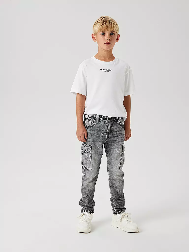 NAME IT | Vaqueros tapered fit NKMSILAS para niño | Gris