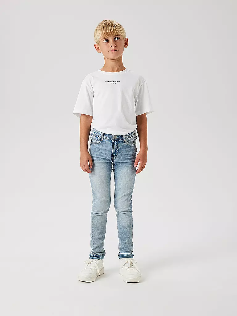 NAME IT | Vaqueros X-Slim Fit NKMTHEO para niño | Azul claro