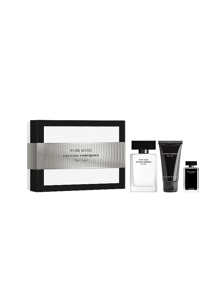 NARCISO RODRIGUEZ | Set de regalo - for her PURE MUSC Eau de Parfum 2x50ml / 7,5 ml | Sin color