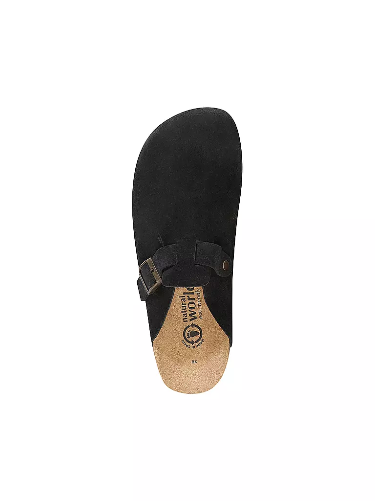 NATURAL WORLD | Pantolette HERA | Negro