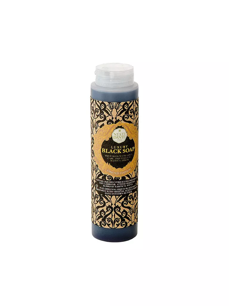 NESTI DANTE | Gel de ducha Jabón Negro de Lujo 300ml | Negro