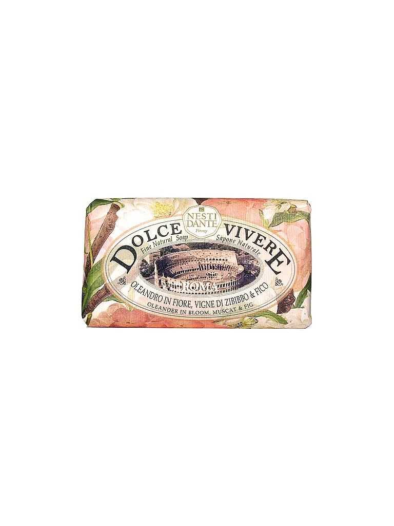 NESTI DANTE | Jabón - Jabón Dolce Vivere Roma 250g | Rosa