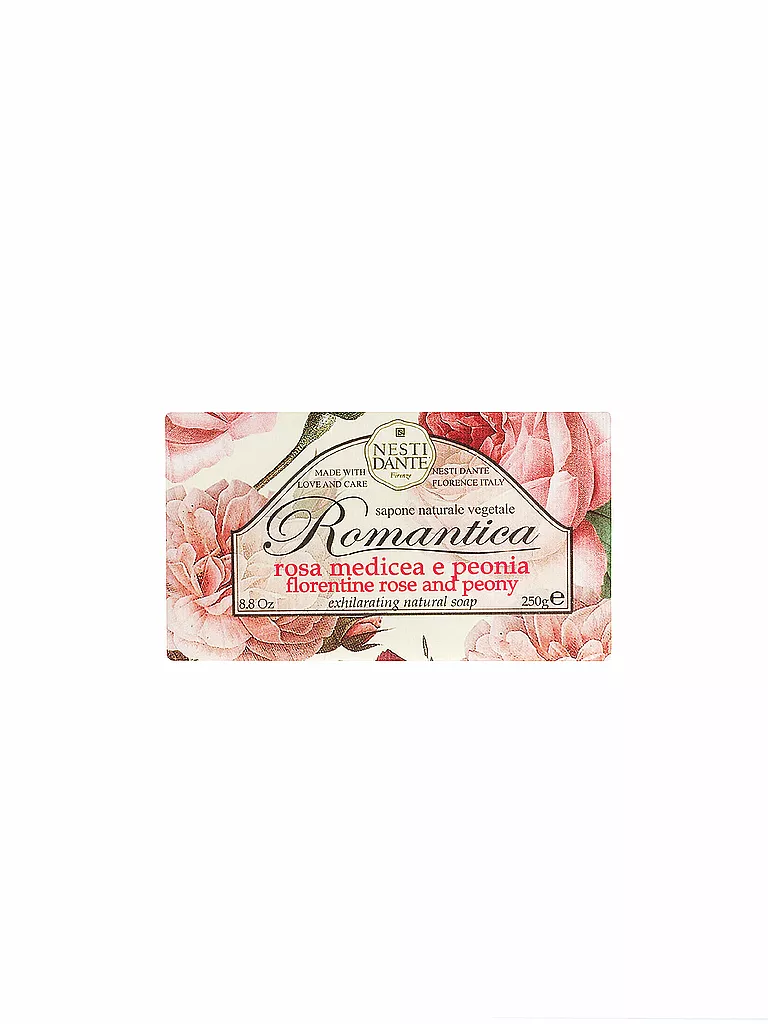 NESTI DANTE | Jabón - Jabón Romantica Rosa & Peonía 250g | Rosa
