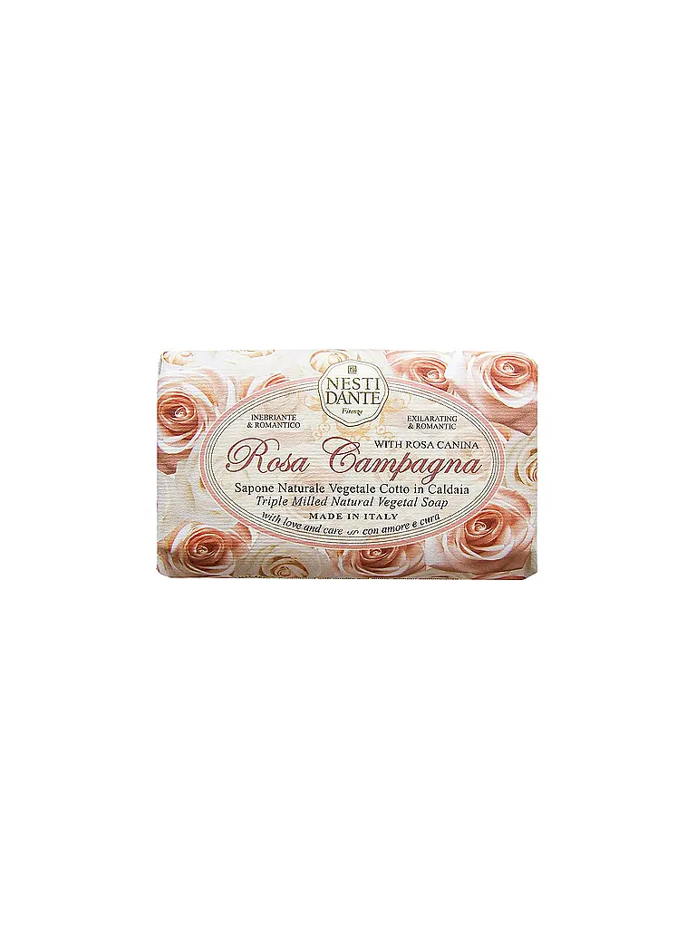 NESTI DANTE | Jabón - Le Rose Rosa Campagna 150g | Camel