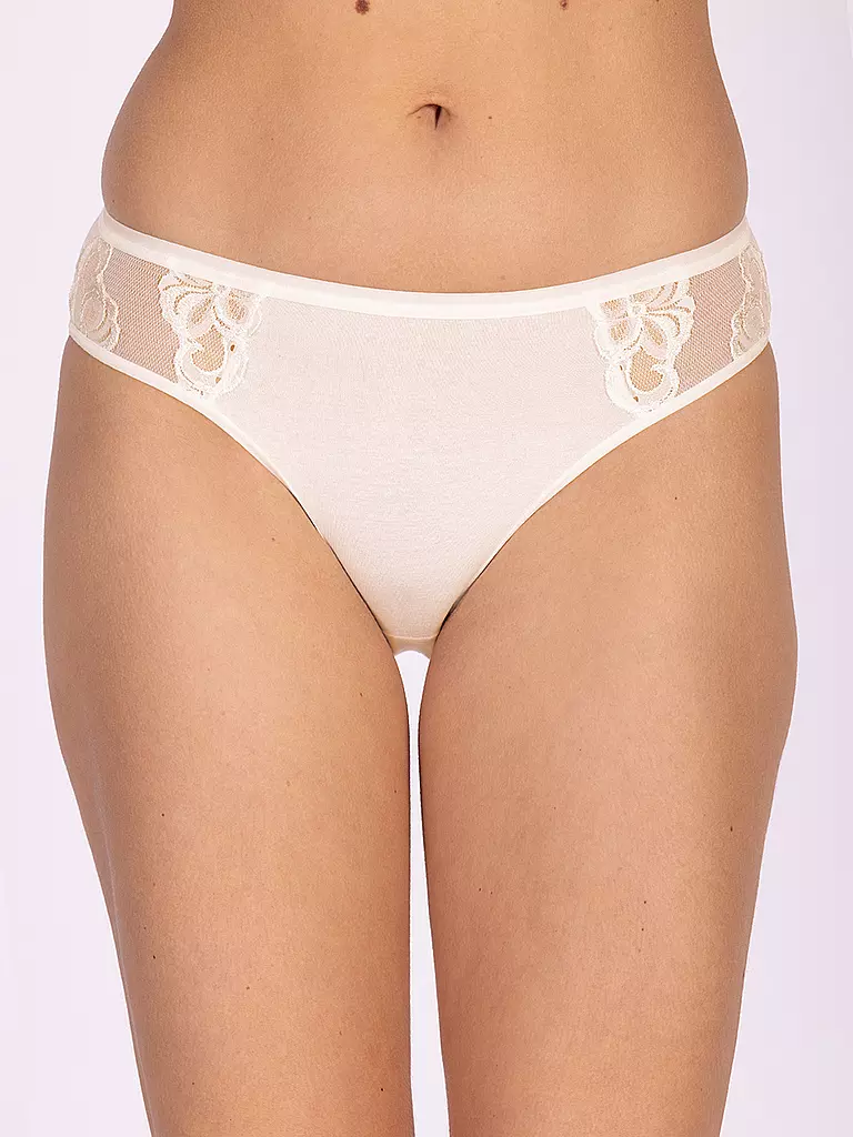 NINA VON C | Braga con encaje champán | Crema