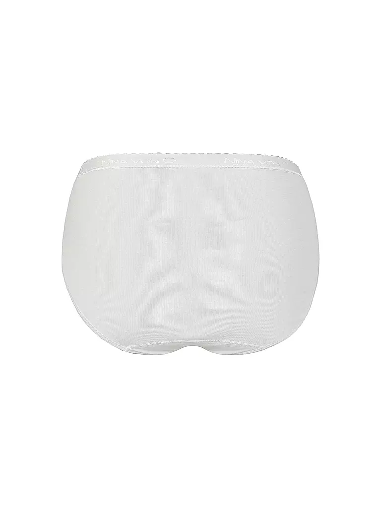 NINA VON C | Braga de cintura Fine Cotton Blanco | 