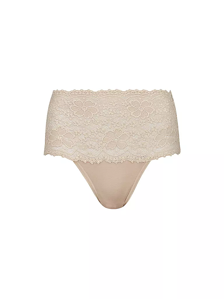 NINA VON C | Braga de talle alto (Latte Macchiato) | Beige