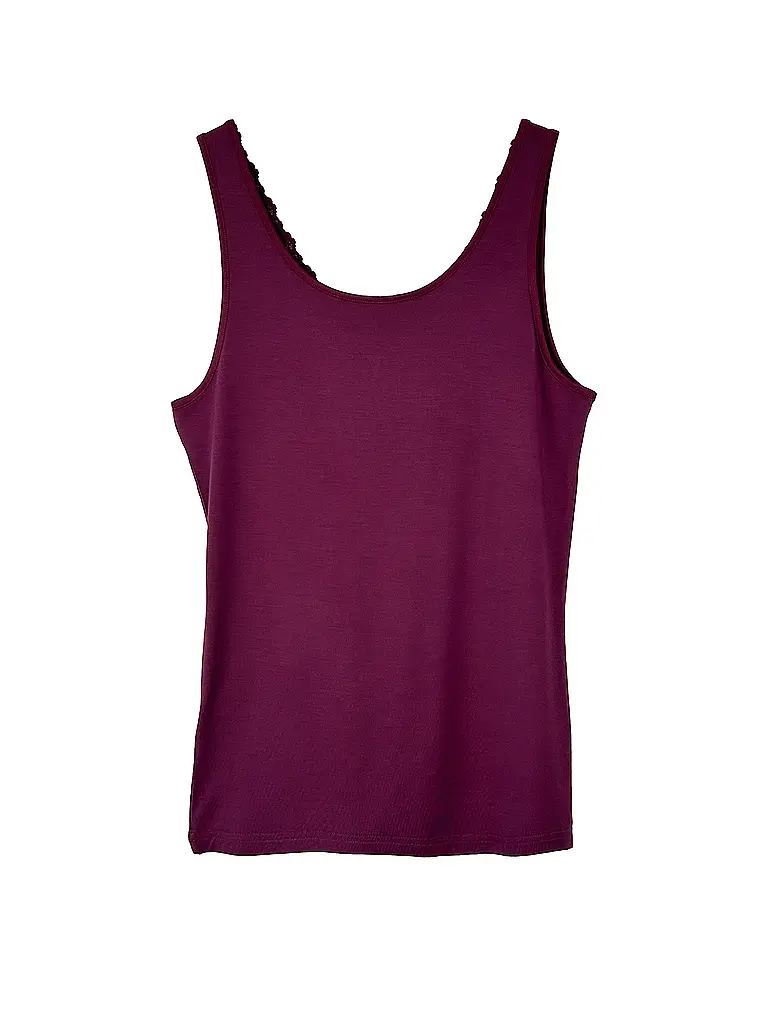 NINA VON C | Camiseta interior tinto rosso | 