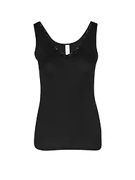 NINA VON C | Camiseta interior tinto rosso | Negro