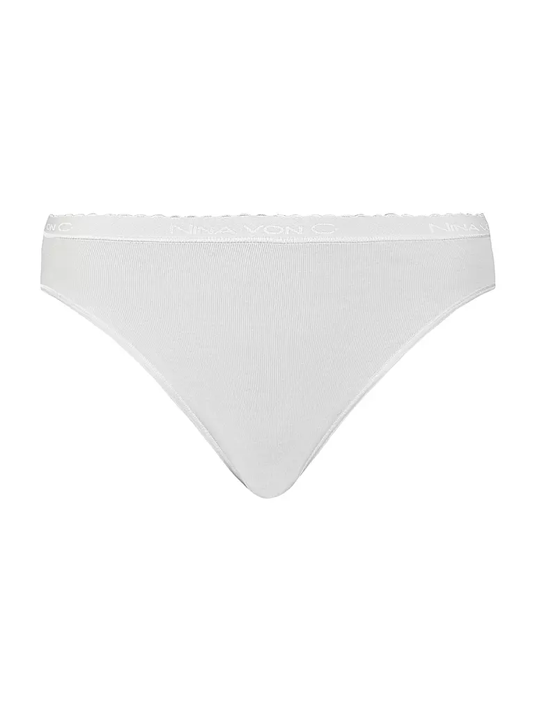 NINA VON C | Jazzpants Fine Cotton Blanco | Blanco