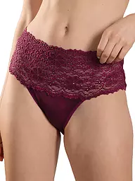 NINA VON C | Slip tino rosso | Rojo oscuro