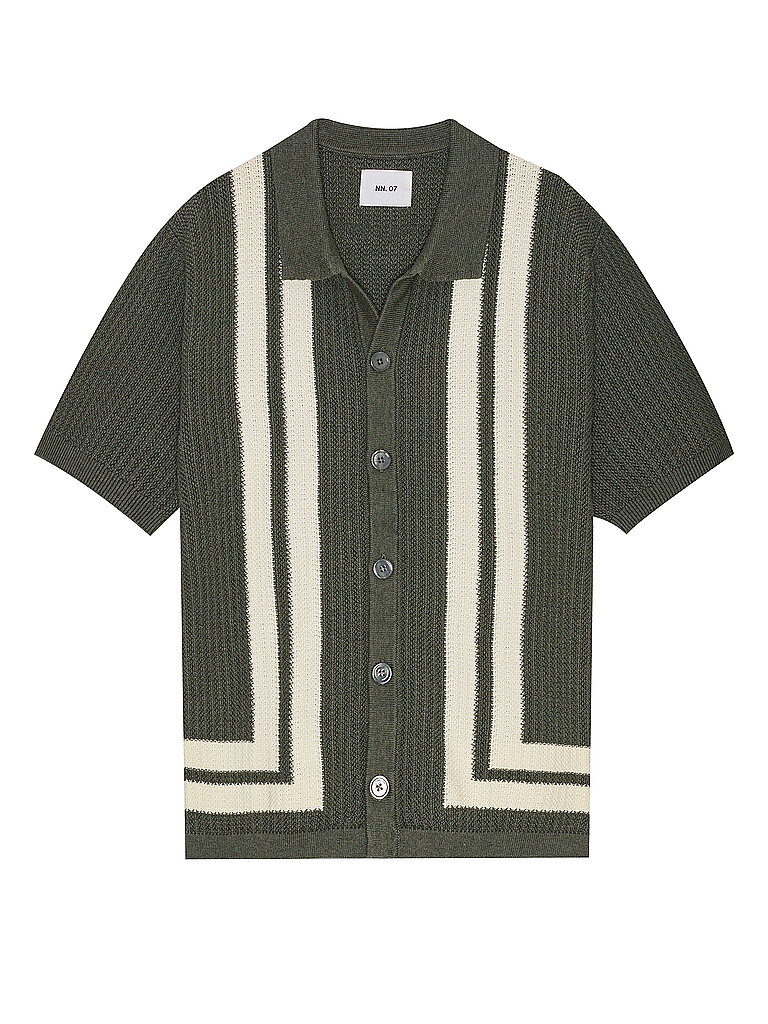 Nn.07 Camisa ARES verde oscuro L
