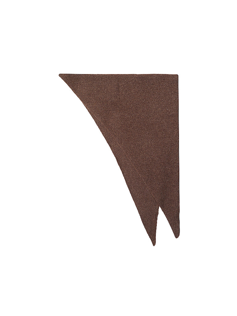 NN.07 Bufanda triangular marrón