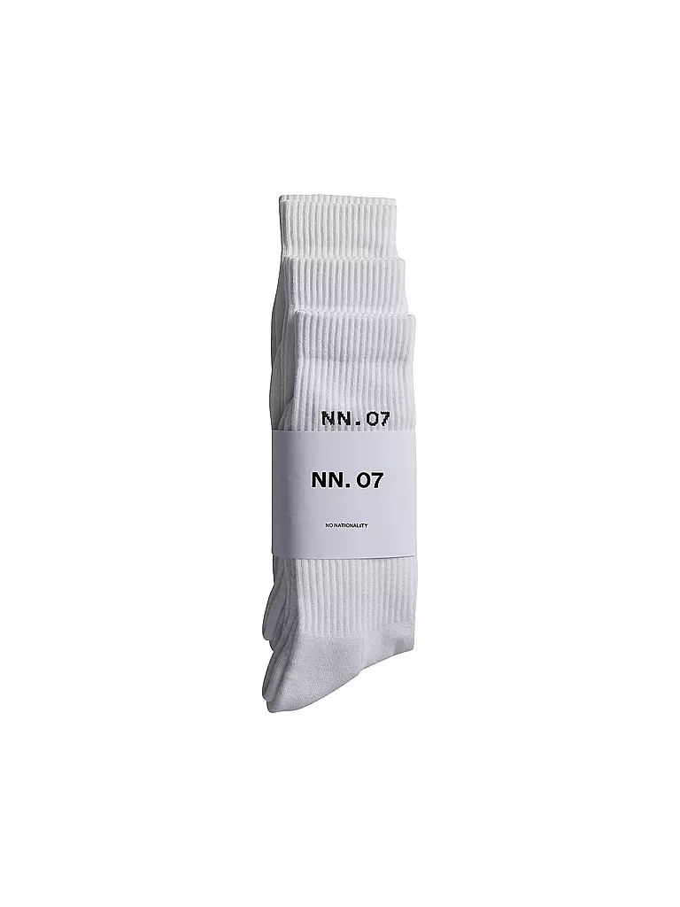 NN.07 | Calcetines paquete de 3 blanco | 