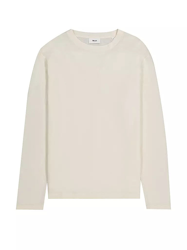 NN.07 | Camiseta de manga larga CLIVE | Blanco
