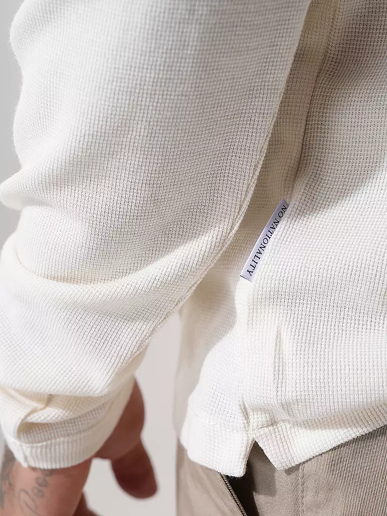 NN.07 | Camiseta de manga larga CLIVE | Blanco