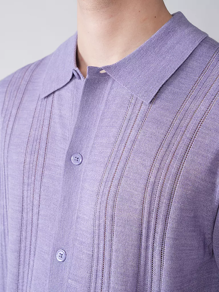 NN.07 | Hemd Regular Fit THOR | Lila