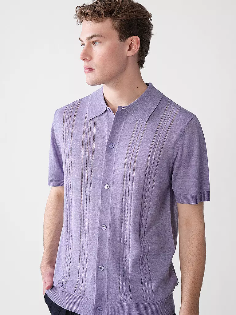 NN.07 | Hemd Regular Fit THOR | Lila