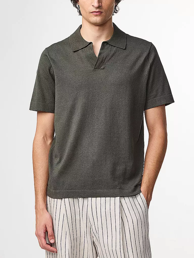 NN.07 | Poloshirt RYAN | Verde oscuro