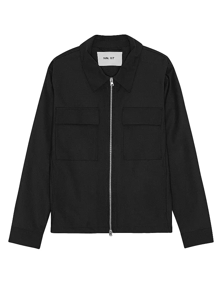 NN.07 | Sobrecamisa ALBAN 1088 | Negro