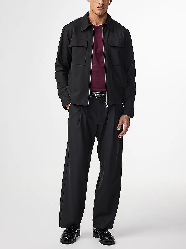 NN.07 | Sobrecamisa ALBAN 1088 | Negro