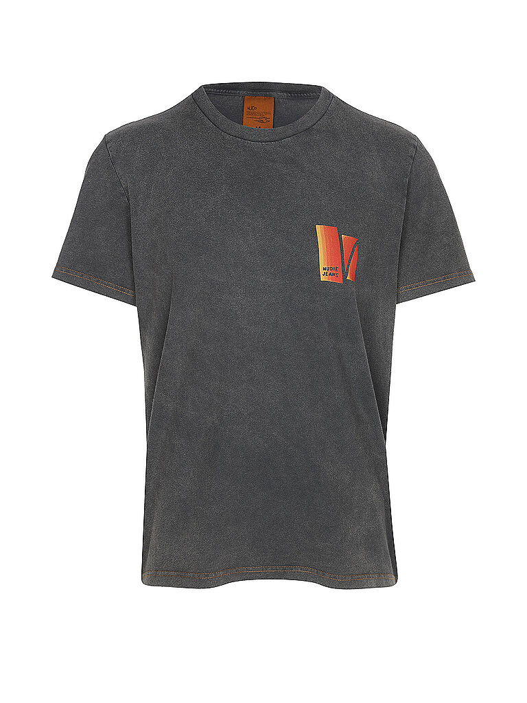 Nudie Jeans Camiseta gris