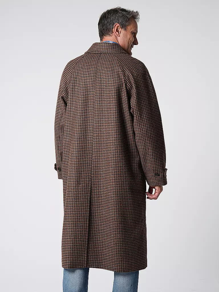 NUDIE JEANS | Abrigo de lana WILL | Marrón